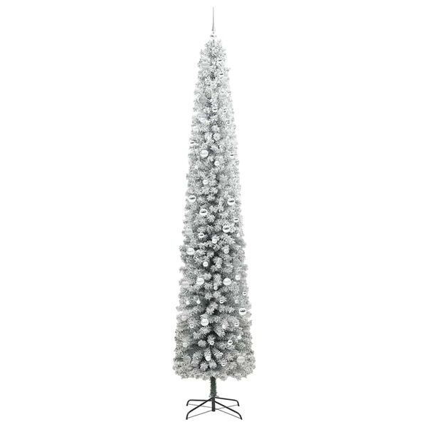 vidaXL Albero di Natale artificiale con 300 LED Verde 300 cm