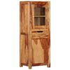 vidaXL Credenza 40x34x110 cm in Legno Massello d'Acacia