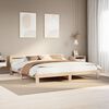 vidaXL Letto senza Materasso 180x200 cm in Legno Massello di Pino
