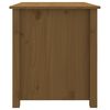 vidaXL Tavolino da Salotto ambra 71x49x55 cm in Legno Massello di Pino