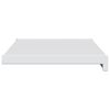 vidaXL Soglia della Finestra Bianco 80 x 30 x 4,5 cm PVC
