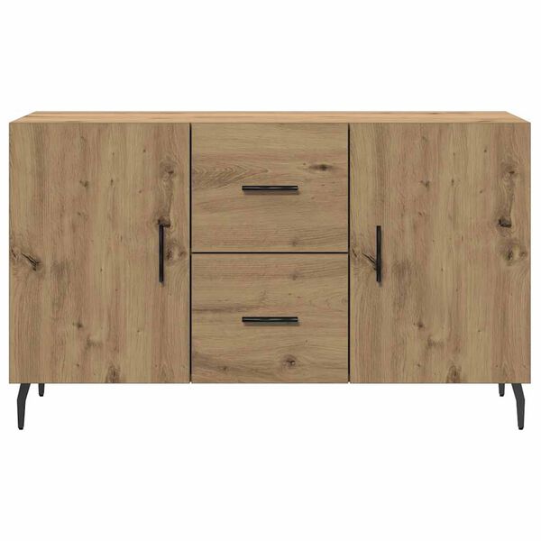vidaXL Credenza Rovere Artigianale 100x36x60 cm in Legno Multistrato