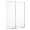 vidaXL Lavagna Magnetica Pieghevole 80x100x1,7 cm in Alluminio