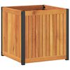 vidaXL Fioriera da Giardino 45x45x44 cm in Legno Massello di Acacia