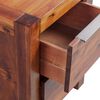 vidaXL Comodino in Legno Massello di Acacia 45x42x58 cm Marrone