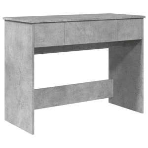 vidaXL Toeletta con Specchio Grigio Cemento 100x45x76 cm