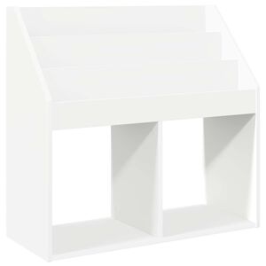 vidaXL Libreria per Bambini Bianco 72,5 x 29,5 x 69 cm