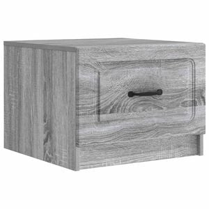 vidaXL Tavolino da salotto con cassetto Grigio Sonoma 49 x 50 x 37 cm