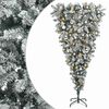vidaXL Albero di Natale artificiale rovesciato con rami snodati 150 cm