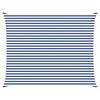 vidaXL Vela da ombra solare Blu e Bianco 5 x 4 m