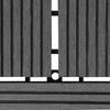 vidaXL Piastrella per Decking 11 pcs Grigio 30 x 30 cm WPC
