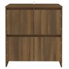 vidaXL Credenza Rovere Marrone 70x41x75 cm in Truciolato
