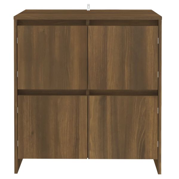 vidaXL Credenza Rovere Marrone 70x41x75 cm in Truciolato
