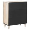 vidaXL Credenza con Ripostiglio Bianco 60 x 33,5 x 75 cm