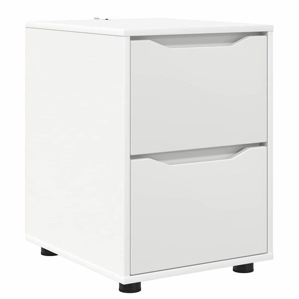 vidaXL Armadio Bianco 40 x 48 x 57 cm Legno multistrato