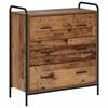 vidaXL Credenza Legno antico 97 x 33 x 81 cm Legno ingegnerizzato