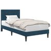 vidaXL Struttura del letto con testiera Blu 80 x 200 cm Velluto