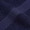 vidaXL Asciugamani da bagno FROGN 10 pz Blu navy 30x30 cm 360 g/m&sup2;