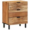 vidaXL Armadio da Notte con cassetto Marrone 50 x 33 x 62 cm