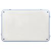 vidaXL Tappeto Galleggiante Gonfiabile Blu e Bianco 300x200x15 cm