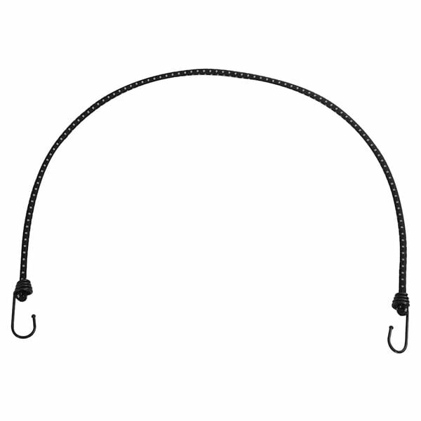 vidaXL Corde Elastiche con Strisce Riflettenti e Ganci 50 pz 100 cm