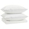 vidaXL Set di piumoni in piume d&rsquo;oca al 90% FULDA 3 pz 140 x 220 cm