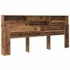 vidaXL Testata del letto Legno vecchio Legno ingegnerizzato
