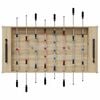 vidaXL Tavolo da Foosball Rovere Sonoma 125 x 60,5 x 80 cm