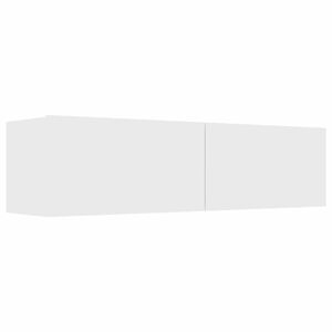 vidaXL Mobile Porta TV Bianco 120x30x30 cm in Legno Multistrato