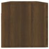vidaXL Mobile Pensile Rovere Marrone 100x36,5x35 cm Legno Multistrato