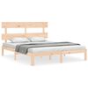 vidaXL Giroletto senza Materasso 160x200 cm in Legno Massello di Pino