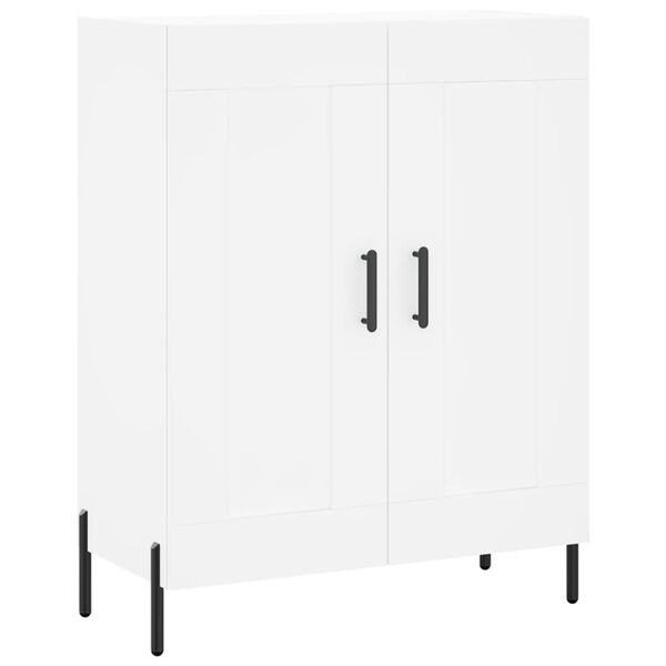 vidaXL Credenza Bianca 69,5x34x90 cm in Legno Multistrato