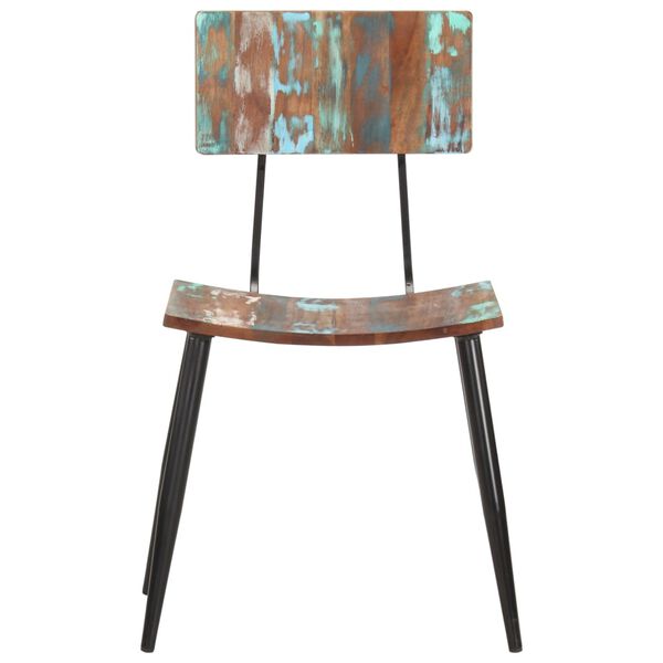 vidaXL Sedie da Pranzo 6 pz in Legno Massello di Recupero