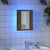 vidaXL Mobile da Bagno Legno Antico 40x12x45cm in Legno Multistrato