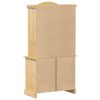vidaXL Vetrina Corona 100x48,5x179 cm in Legno Massello di Pino