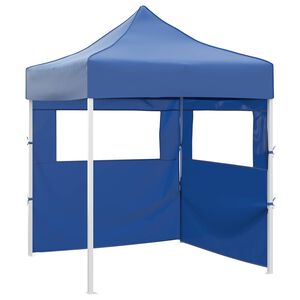 vidaXL Tenda Party Blu 200 x 200 x 315 cm Tessuto Oxford