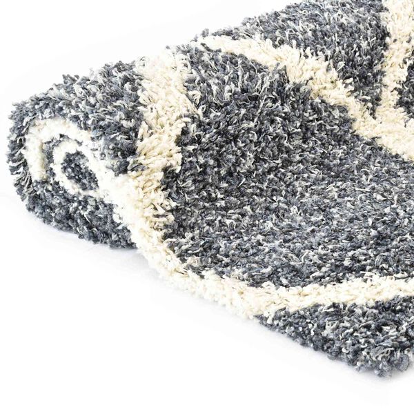 vidaXL Tappeto Blu 140 x 200 cm Polietilene