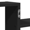 vidaXL Scaffale a Parete Nero 104x15x49 cm in Truciolato