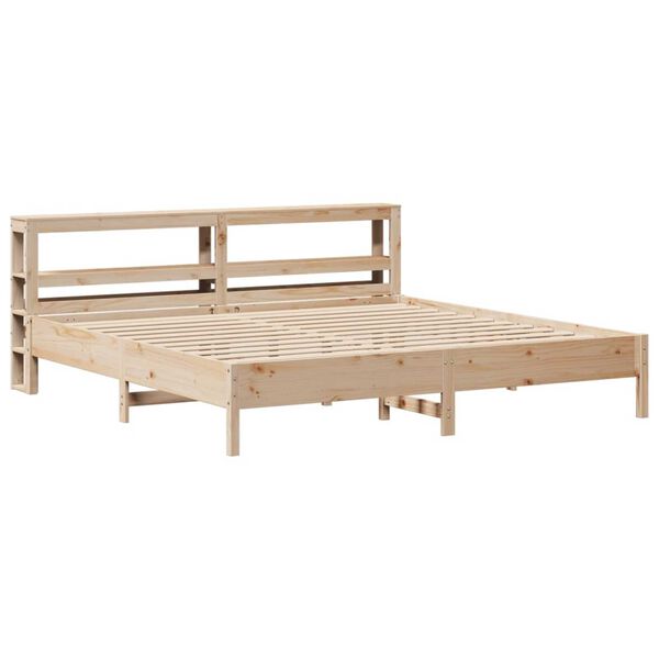 vidaXL Letto senza Materasso 180x200 cm in Legno Massello di Pino