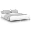 vidaXL Giroletto Bianco 120x200 cm in Legno Multistrato