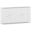 vidaXL Gabione con Filo da 5 mm e Rete da 5x5 cm 100x20x50 cm