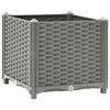 vidaXL Fioriera Rialzata 40x40x38 cm in Polipropilene