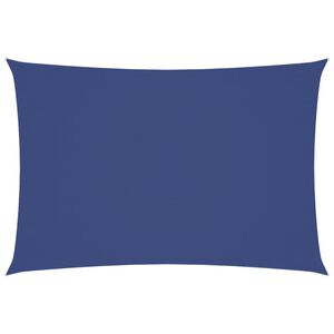vidaXL Parasole a Vela Oxford Rettangolare 2,5x4,5 m Blu