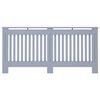 vidaXL Copertura per Radiatore Antracite 172x19x81,5 cm in MDF