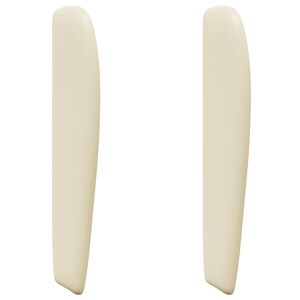 vidaXL Orecchia della Testata Crema PVC