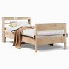 vidaXL Letto senza Materasso 75x190 cm in Legno Massello Pino