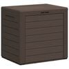 vidaXL Baule da Giardino Marrone 58,5x46x55 cm in Polipropilene