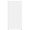 vidaXL Credenze 2 pz Bianche 79x38x80 cm in Legno Multistrato