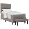 vidaXL Letto a molle con cuscino Talpa 90 x 200 cm Tessuto