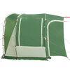 vidaXL Tenda da Campeggio per Auto per 4 Persone Verde Impermeabile